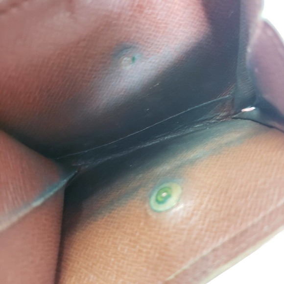 Vintage Louis Vuitton Men's Authentic LV Brown Bi-Fold Monogram Leather Wallet - Picture 9 of 15